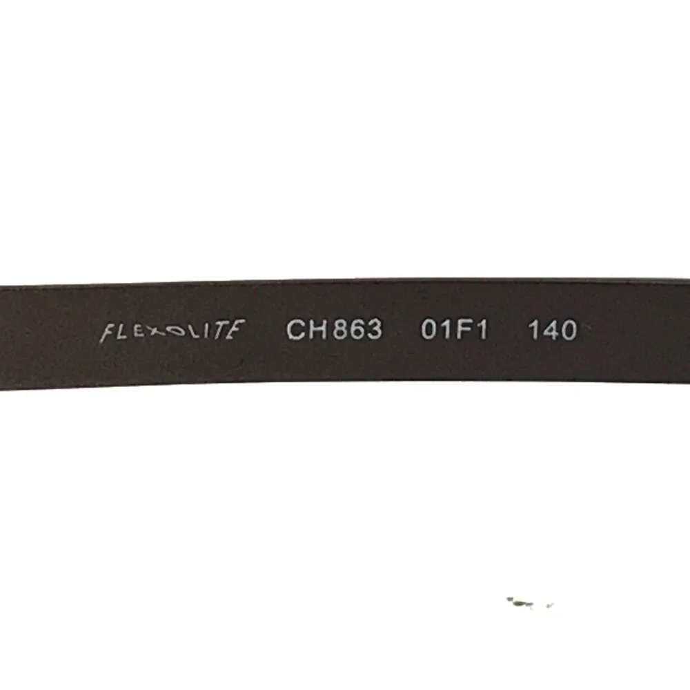 Chesterfield Eyeglasses Frames CH863 01F1 Brown Rectangle Half Rim 53-18-140